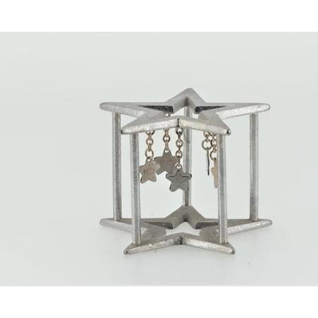 蓋置 唐銅蓋置　星