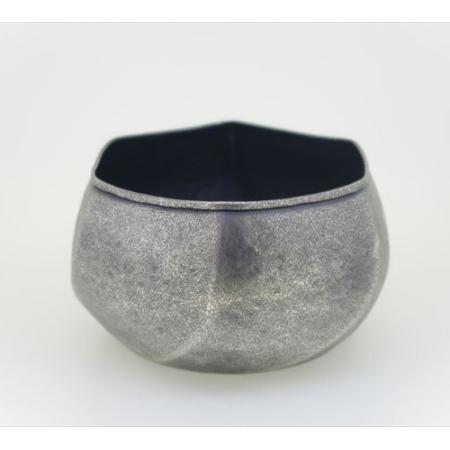 銅製 六角ねじり建水