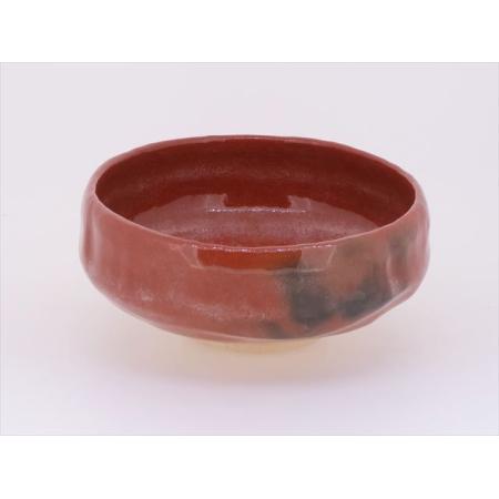 茶道具 抹茶茶碗 赤楽 馬盥