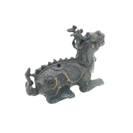 銅製　水滴　キリン